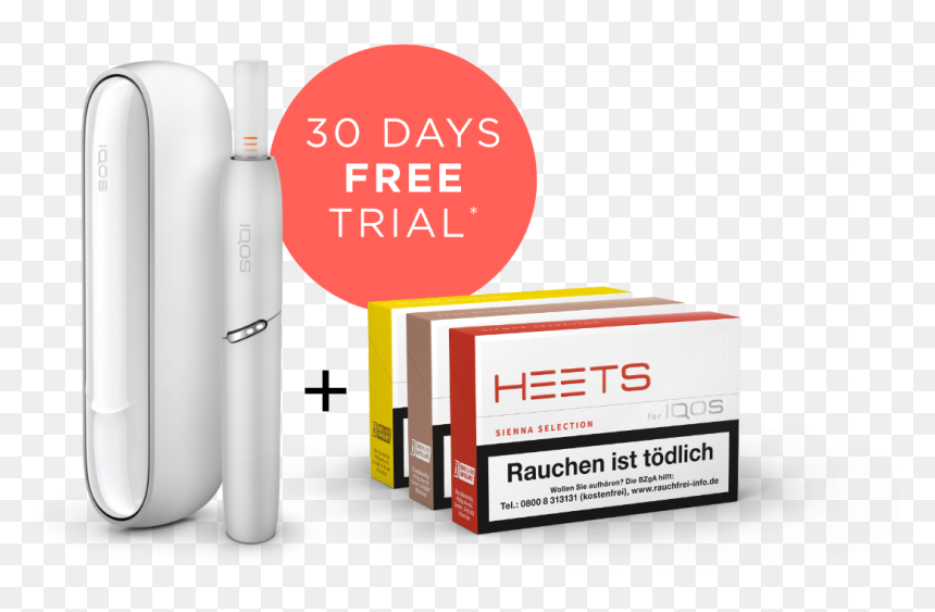 Iqos 3 Duo White, HD Png Download - red smoke png