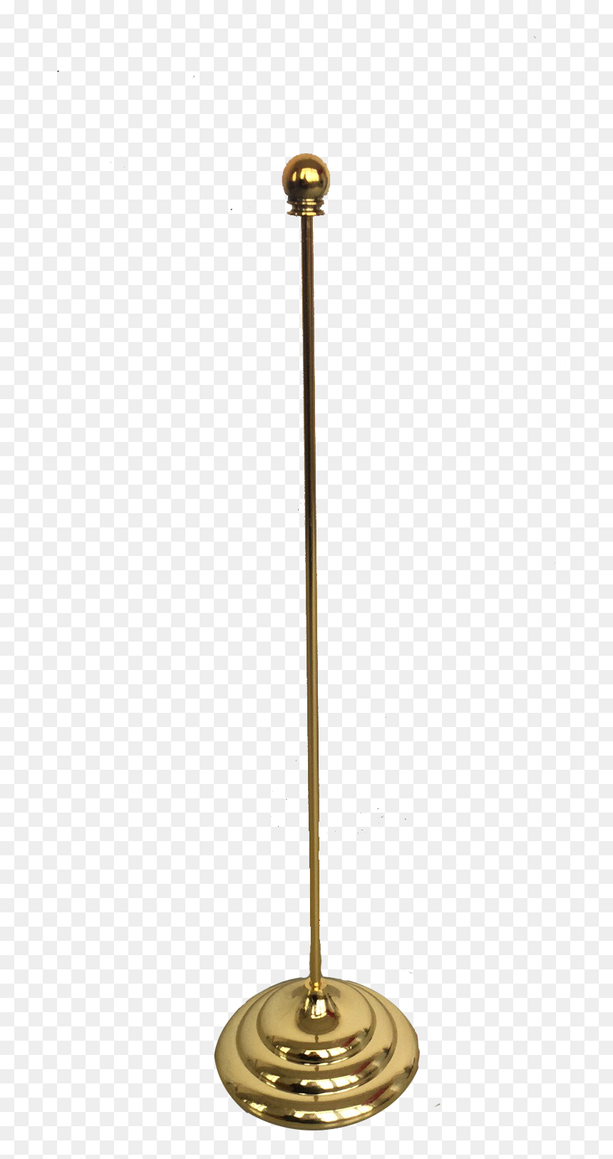 Standaard Op Houten Voetje, HD Png Download - flag pole png