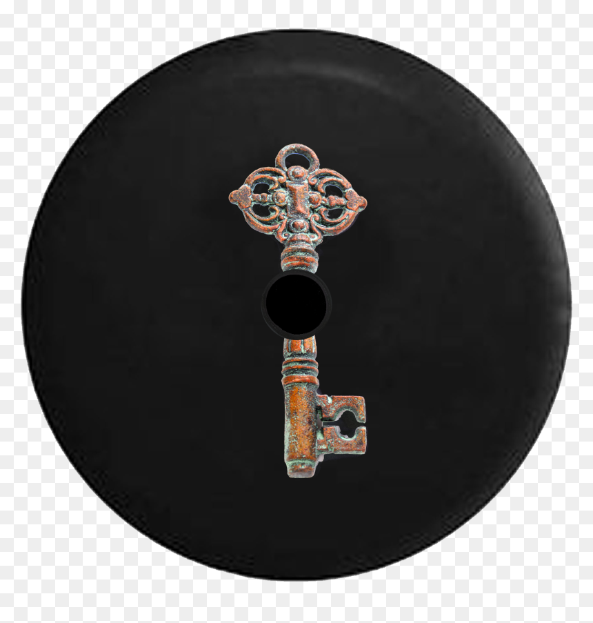 Jeep Wrangler Jl Backup Camera Antique Skeleton Key, HD Png Download - skeleton key png