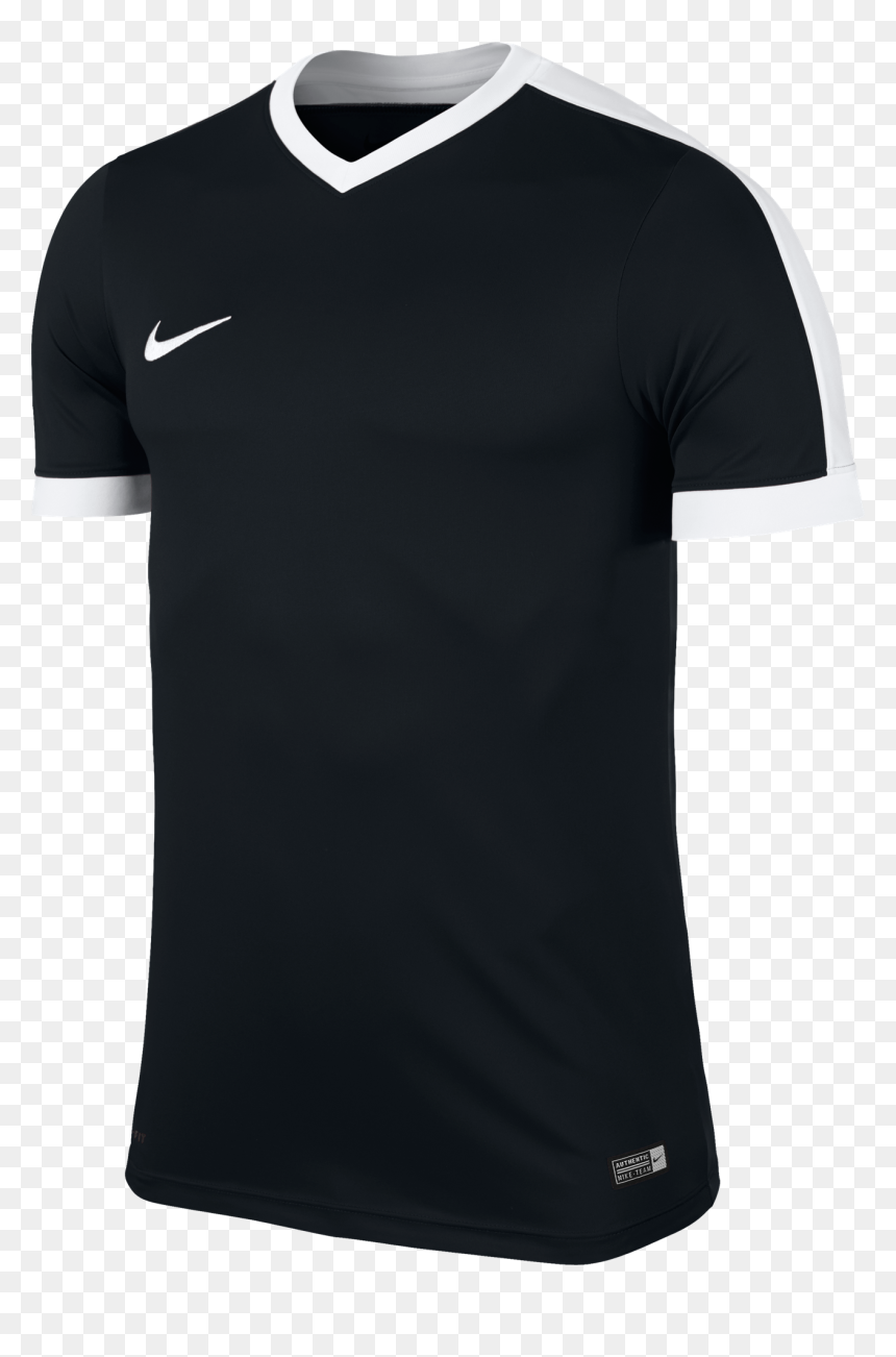 Nike T Shirt Png - Nike Football Jersey Black, Transparent Png - black tshirt png