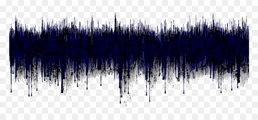 Sound Wave Png Transparent Image - Sound Wave And Ink Splatter, Png Download - soundwave png