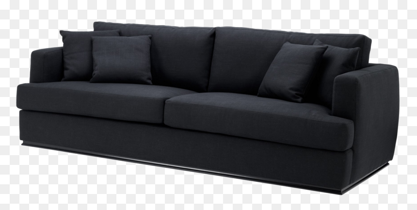 Black Sofa Png Clipart - Black Couch Clipart, Transparent Png - sofa png