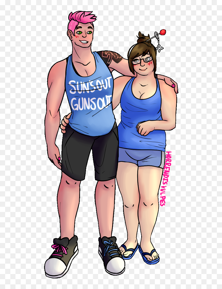 Zarya & Mei - Girl, HD Png Download - zarya png