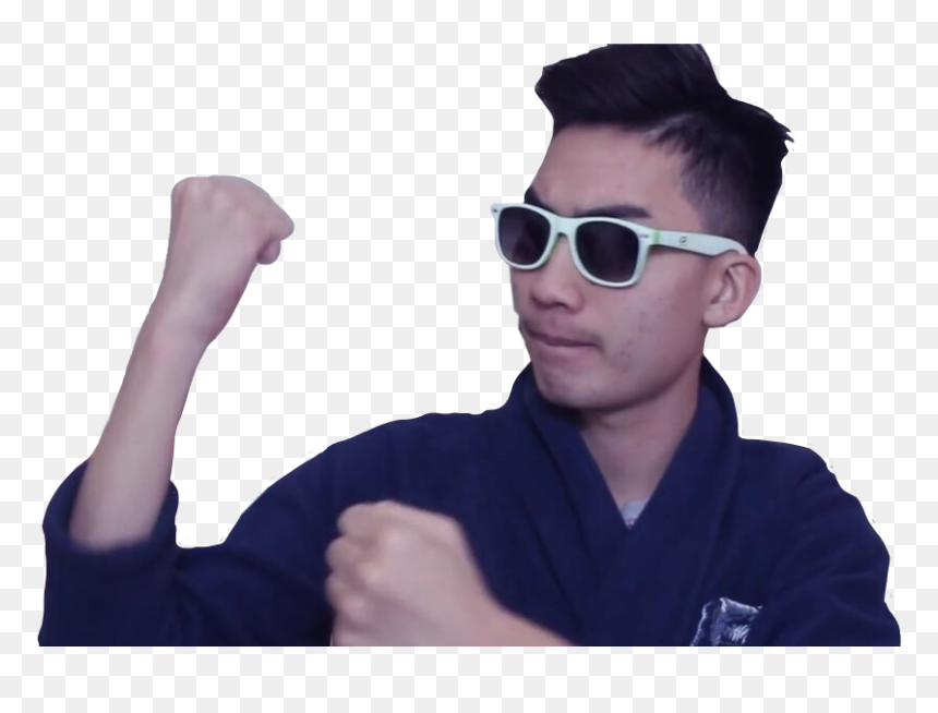 Ricegumfreetoedit Sticker By Cindyperez86 - Ricegum With Clout Goggles, HD Png Download - ricegum png