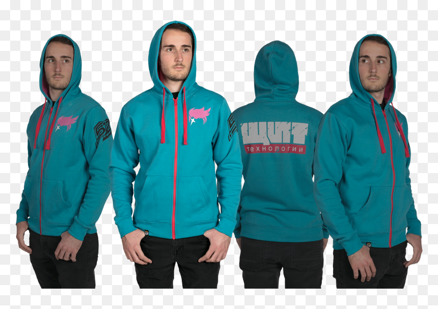 Overwatch Ultimate Zarya Men"s Zip-up Hoodie - Hoodie, HD Png Download - zarya png