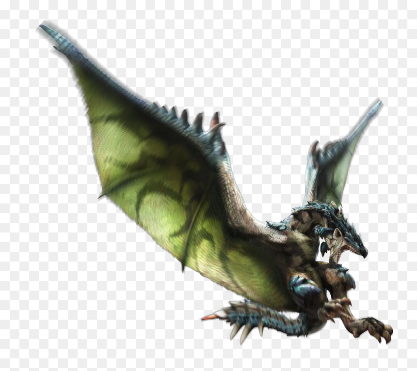 Monster Hunter World Rathalos Azur , Png Download - Azure Rathalos Monster Hunter World, Transparent Png - monster hunter world png