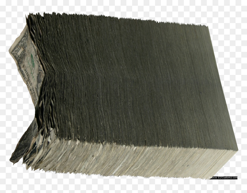 Money Stack 4 - Wood, HD Png Download - money stack png