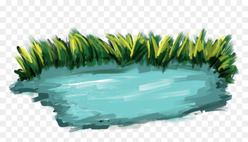 Just A Lake - Illustration, HD Png Download - lake png