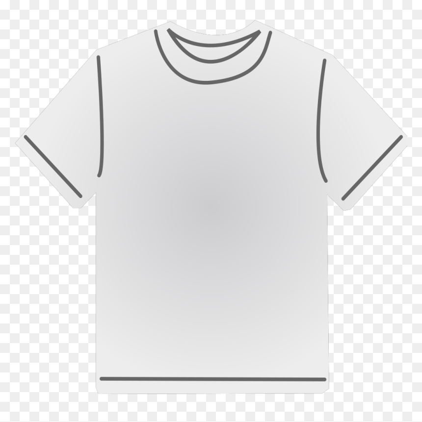 Plain White T Shirt, HD Png Download - black tshirt png