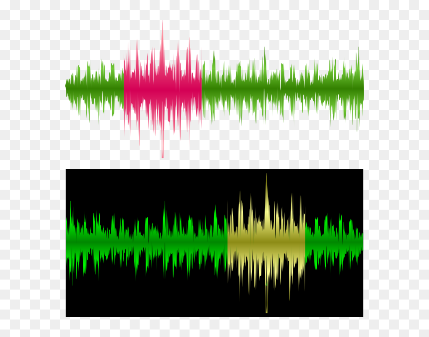 Sounds Wave Png Black, Transparent Png - soundwave png