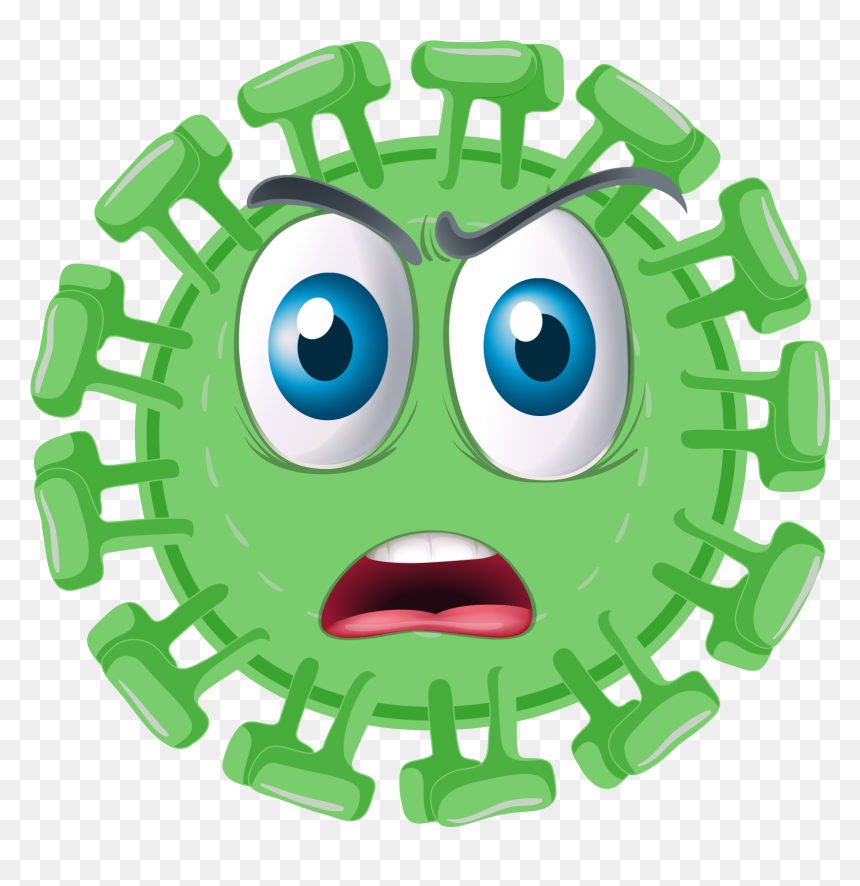 Coronavirus Surprised Emoticon - Coronavirus Emoticon, HD Png Download - twitch emotes png