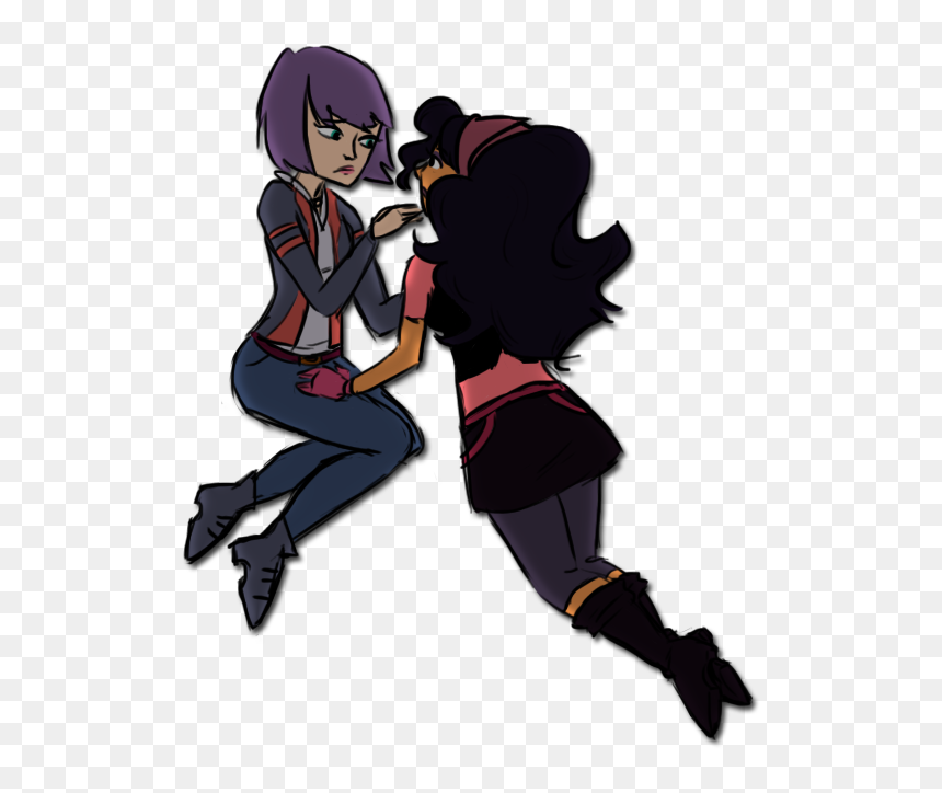 Zarya Hair Png - Mysticons Zarya And Kitty, Transparent Png - zarya png