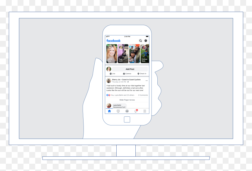 Screenshot, HD Png Download - facebook live png