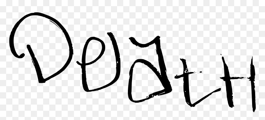 Word Death In Graffiti, HD Png Download - death png