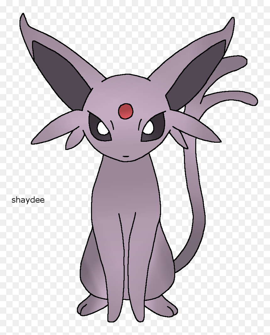 50 Pokemon Challenge Espeon By - Espeon, HD Png Download - espeon png