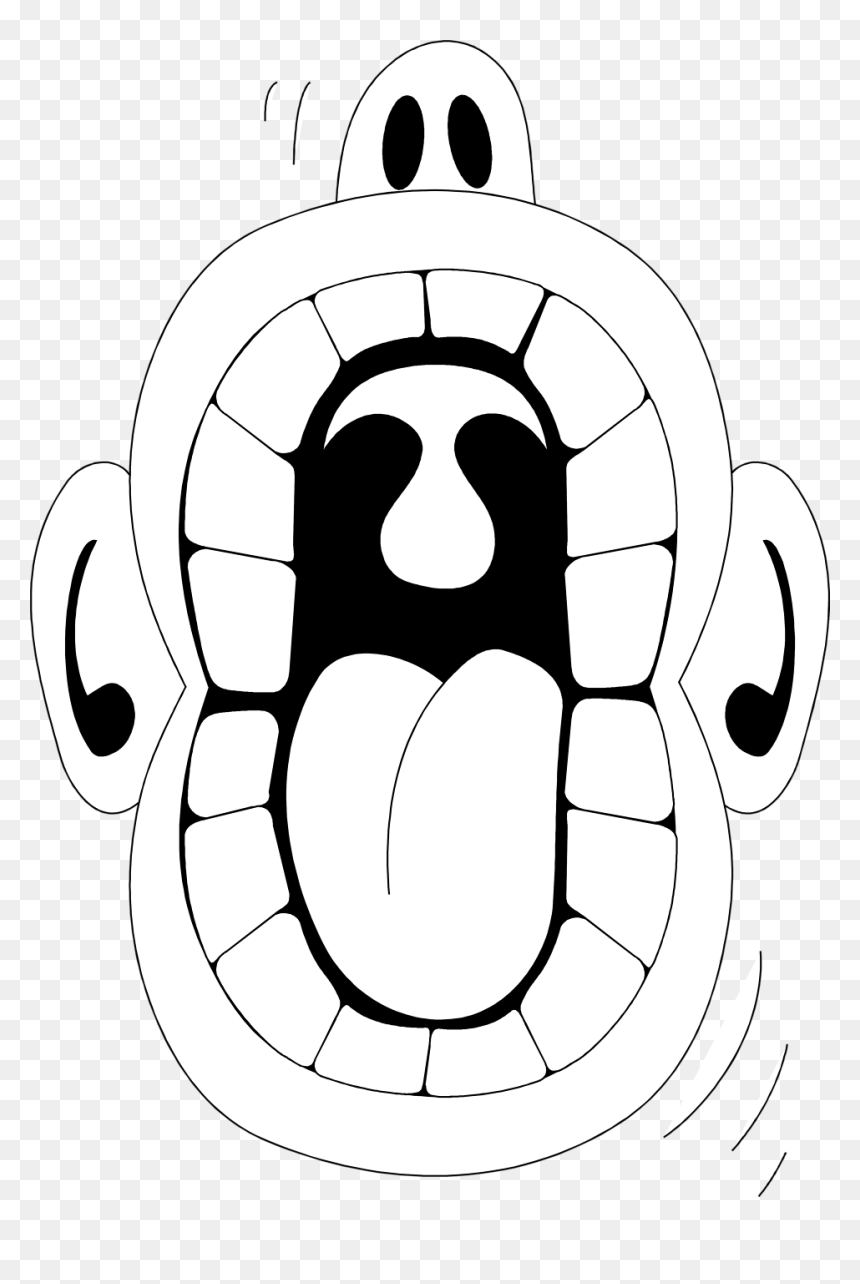 Gudu Ngiseng Blog - Open Mouth Clip Art, HD Png Download - cartoon mouth png