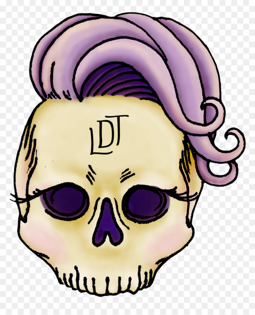 Ldt Icon Monogram - Skull, HD Png Download - death png