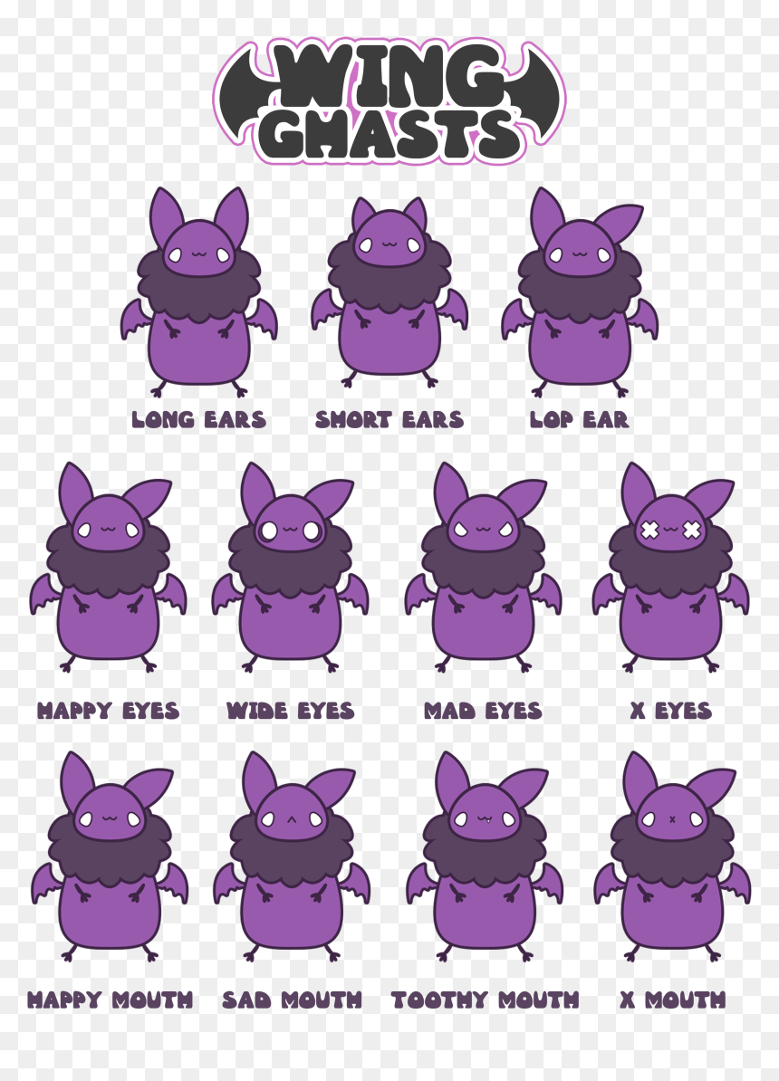 Just Choose An Ear Type, A Mouth Type, An Eye Type - Cartoon, HD Png Download - cartoon mouth png