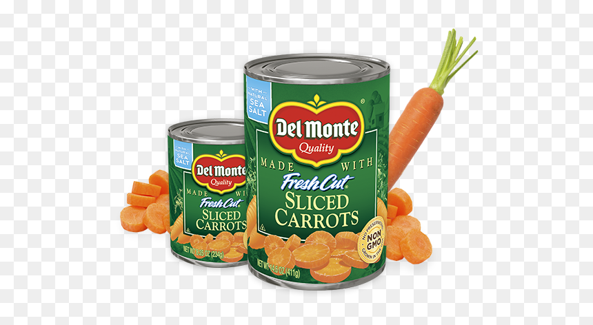 Sliced Carrots - Canned Carrots Nutrition Label, HD Png Download - carrots png