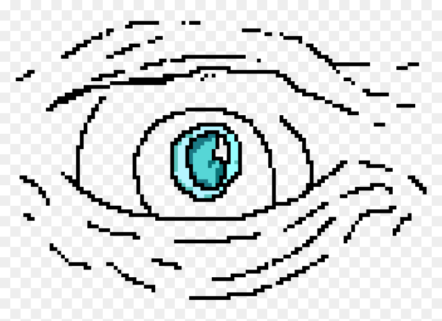 Manga Or Anime Blue Eye - Circle, HD Png Download - anime eye png