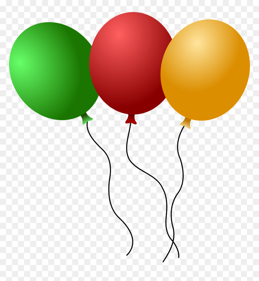 Balloons Clip Art, HD Png Download - word balloon png