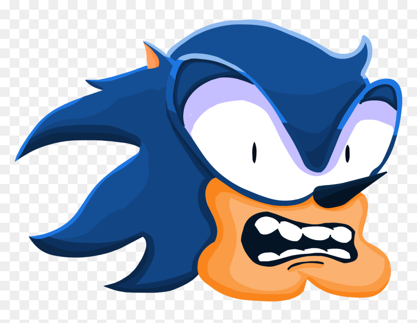 Cartoon Clip Art Fictional Character, HD Png Download - sanic png
