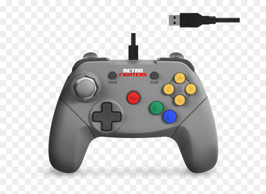 Retro Fighters N64, HD Png Download - video game controller png
