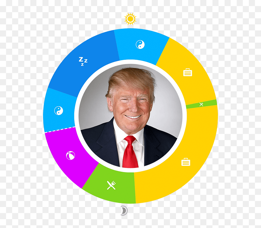 Donald Trump - Donald Trump On White, HD Png Download - donald trump hair png