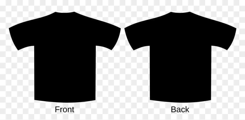 T-shirt, HD Png Download - black tshirt png