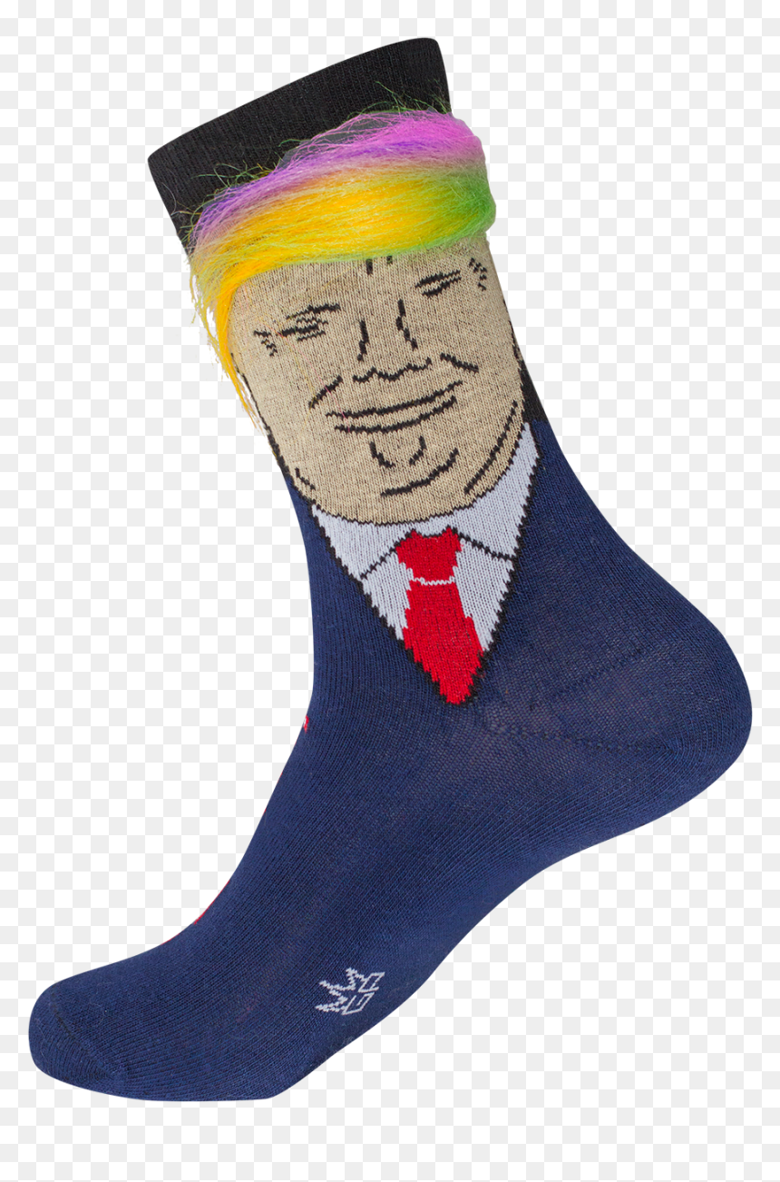 Donald Trump Hair Socks, HD Png Download - donald trump hair png