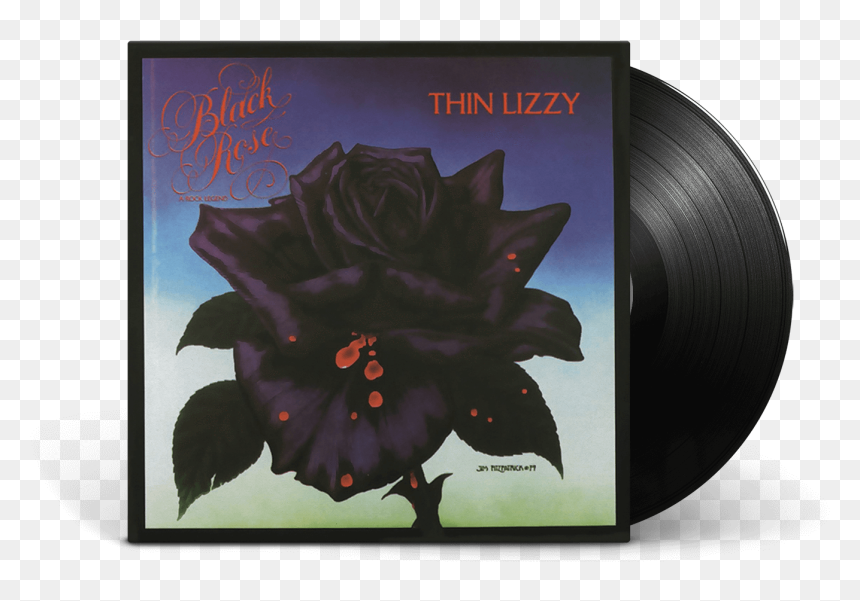 Black Rose Thin Lizzy Lp, HD Png Download - black rose png