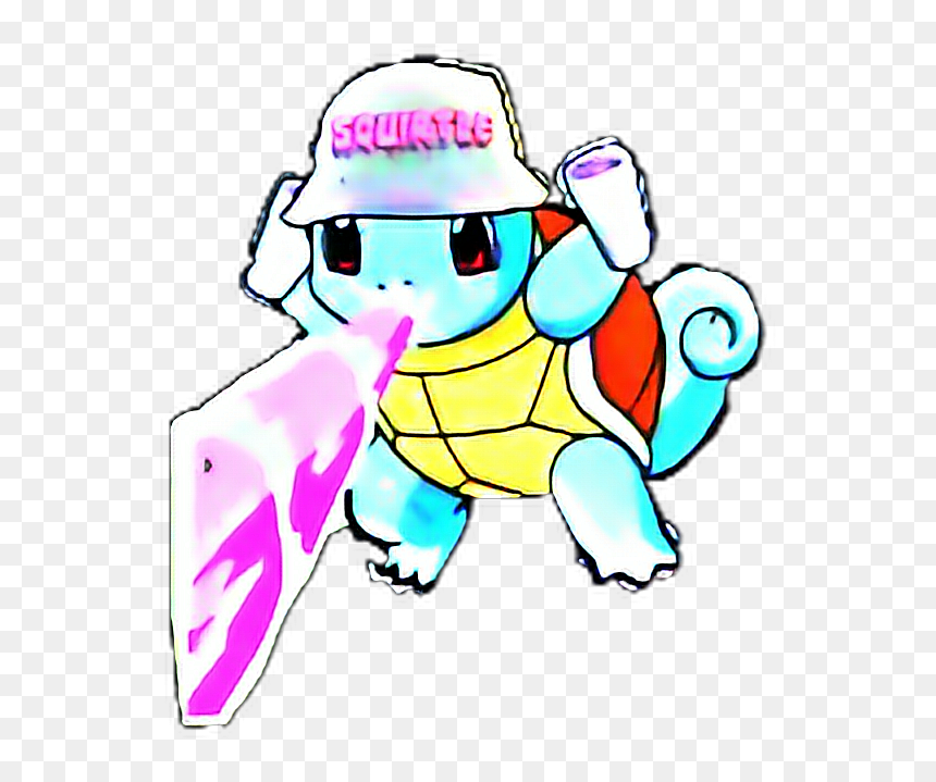 Squirtlesquad Squirtleswag Squirtle Pokemon - Squirtle, HD Png Download - squirtle png