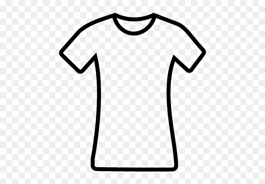 Woman Clipart For Tshirt Clip Art Free Library Women"s - Women Tshirt Clipart, HD Png Download - black tshirt png