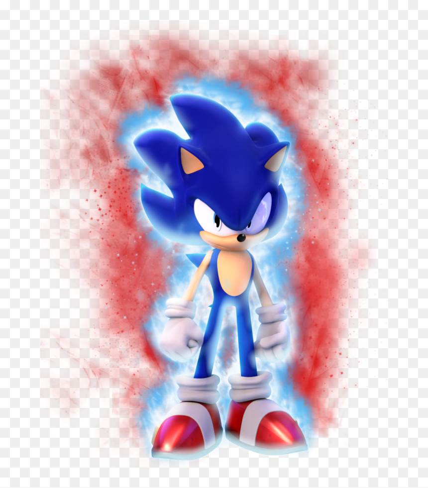 Mastered Ultra Instinct Sonic, HD Png Download - ultra instinct aura png