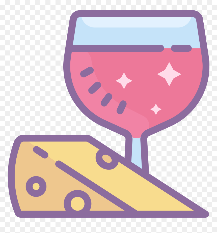 Food And Wine Icon - Food Icon Png Pink, Transparent Png - food icon png
