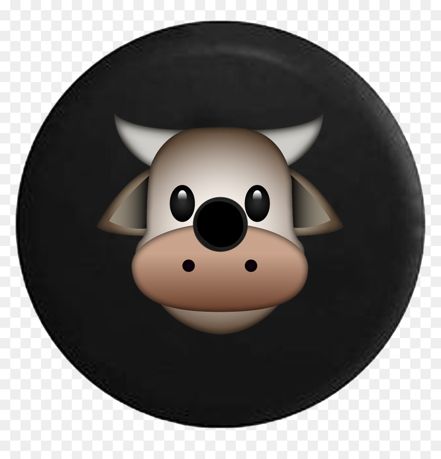Jeep Wrangler Jl Backup Camera Day Text Emoji Cow Farm - Cartoon, HD Png Download - camera emoji png