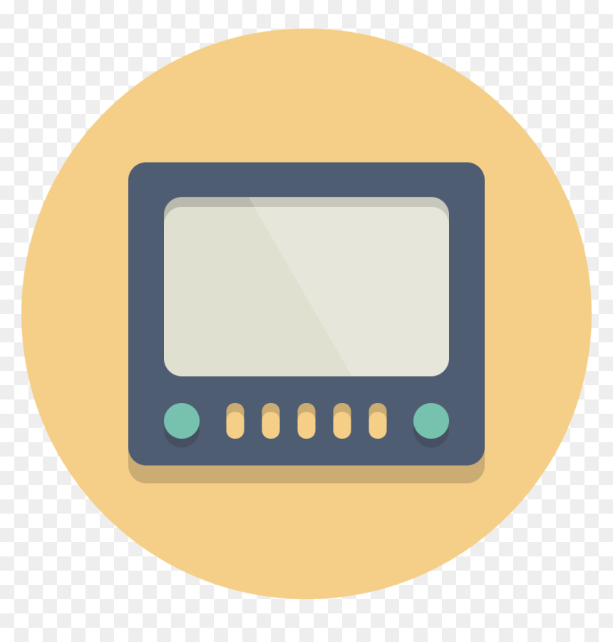 Thumb Image - Tv Circle Icon Png, Transparent Png - tv icon png