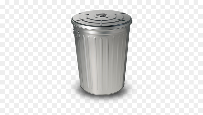 Waste Container Paper - Plastic, HD Png Download - trashcan png