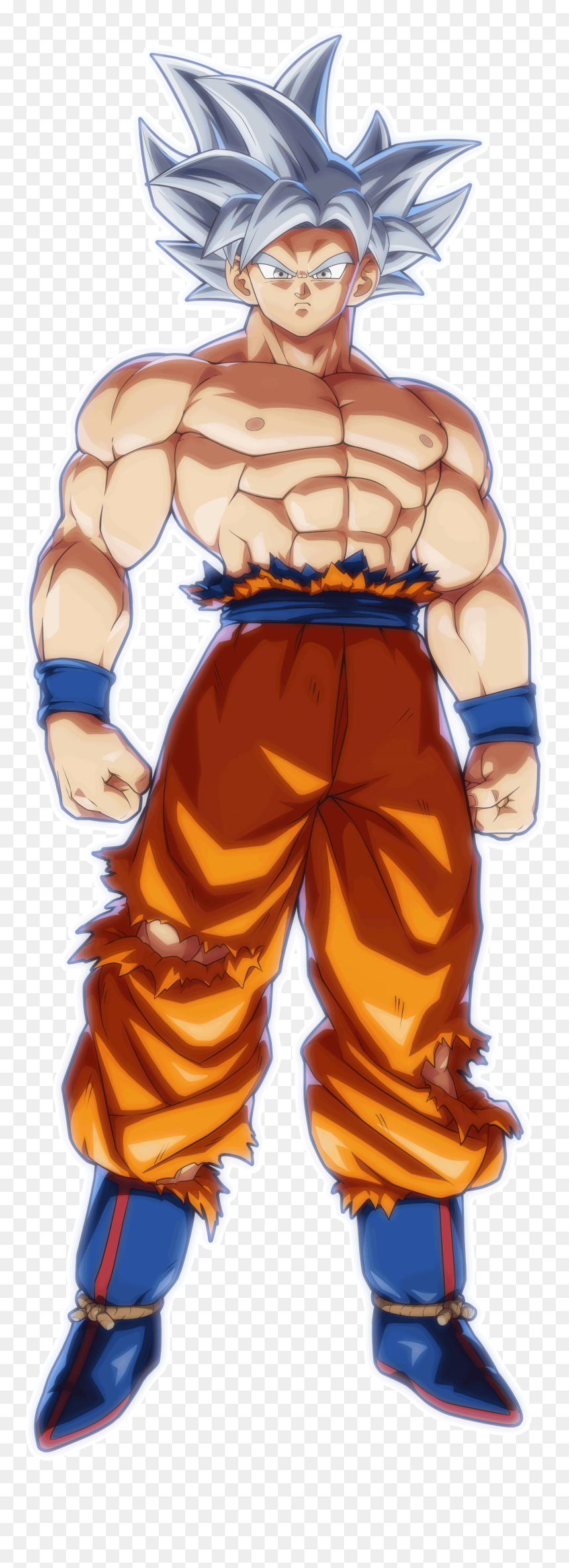 Dragon Ball Fighterz Goku Ultra Instinct, HD Png Download - ultra instinct aura png