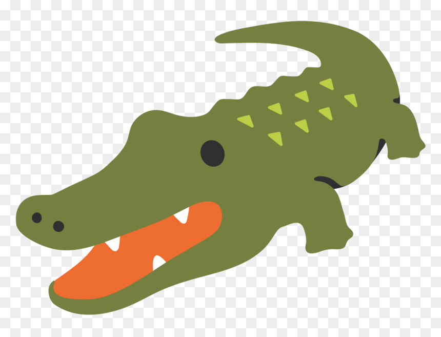 Alligator Emoji, HD Png Download - water emoji png