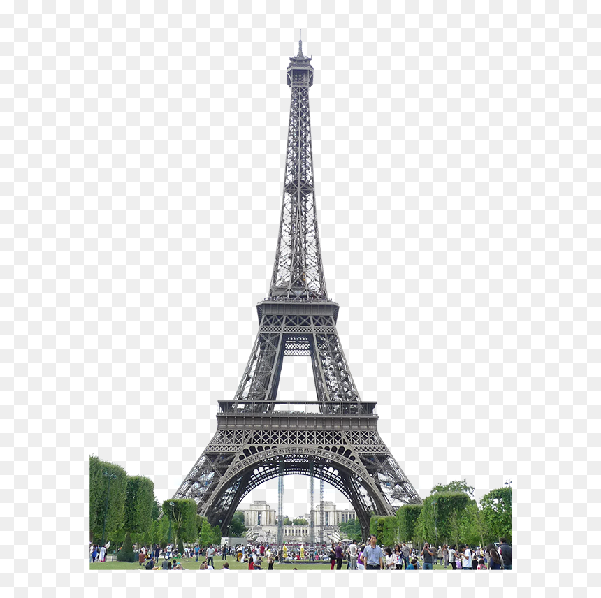 Eiffel Tower Arc De Triomphe Champ De Mars 58 Tour - Eiffel Tower, HD Png Download - paris png