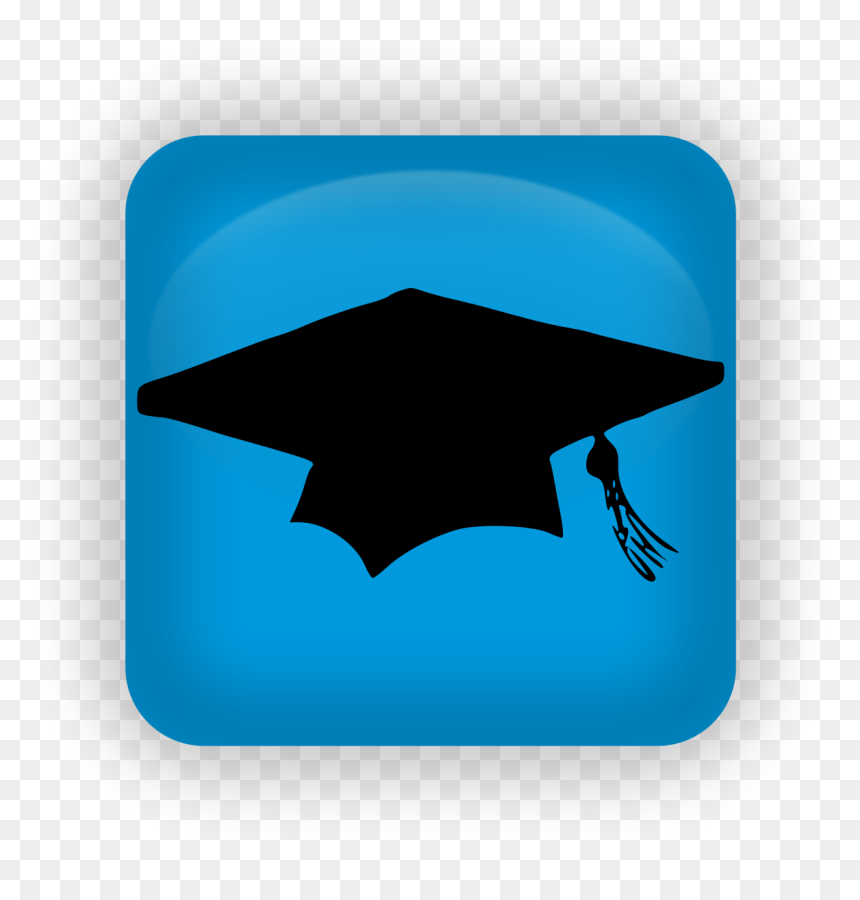 Graduation Hat, HD Png Download - education icon png