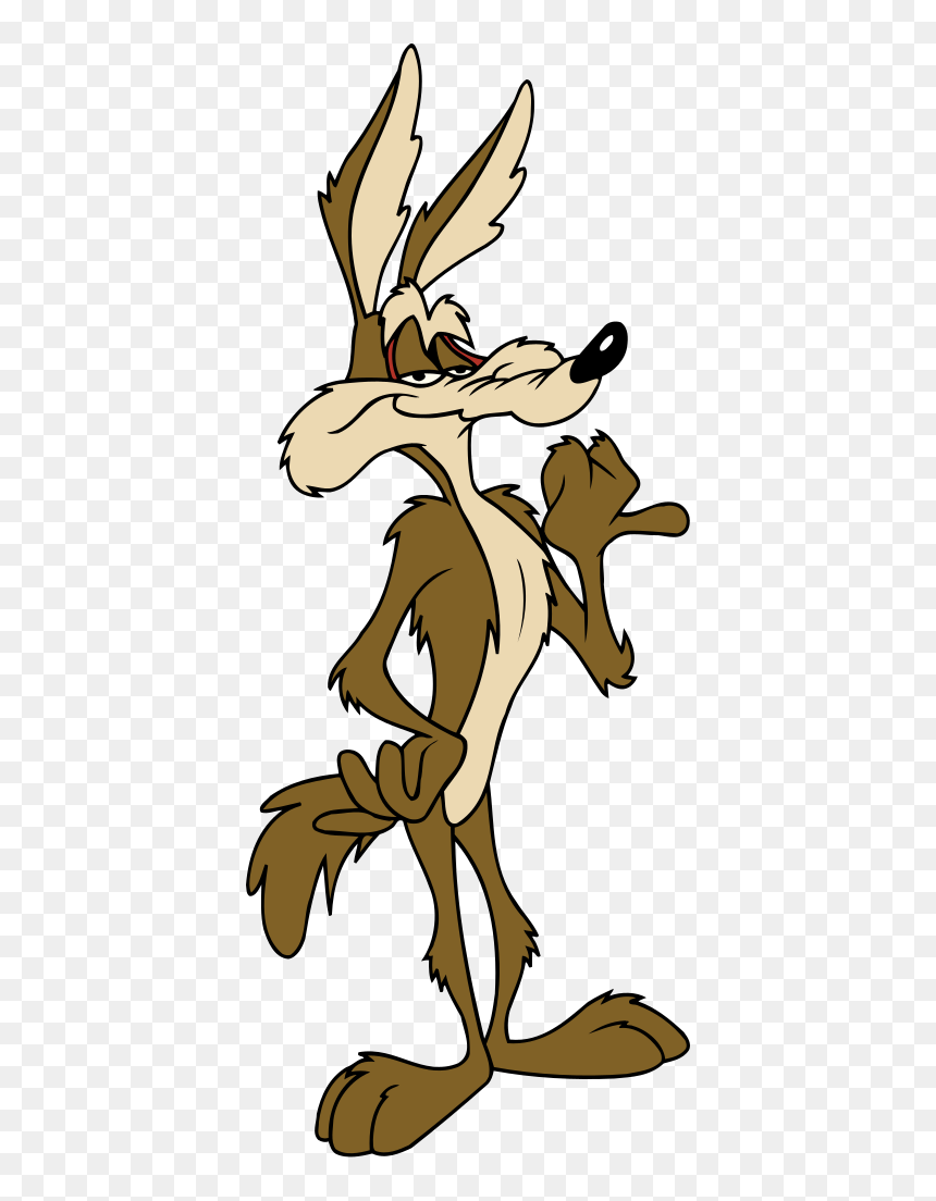 Coyote Road Runner Png - Wile E Coyote Png, Transparent Png - coyote png