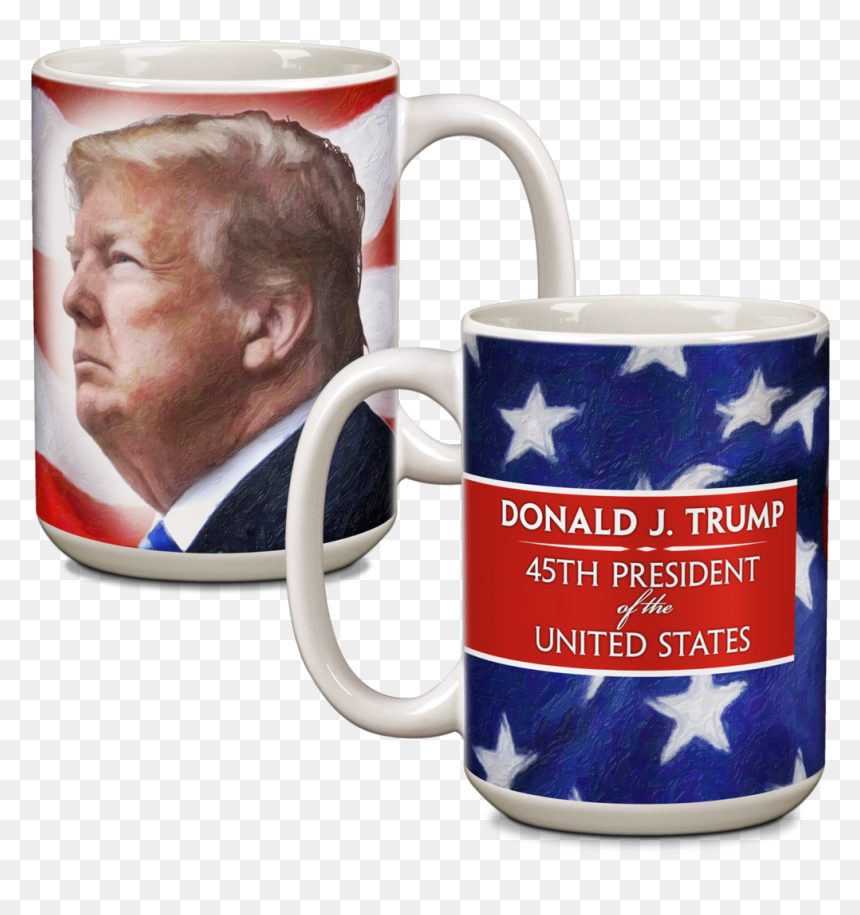 Coffee Cup, HD Png Download - donald trump hair png