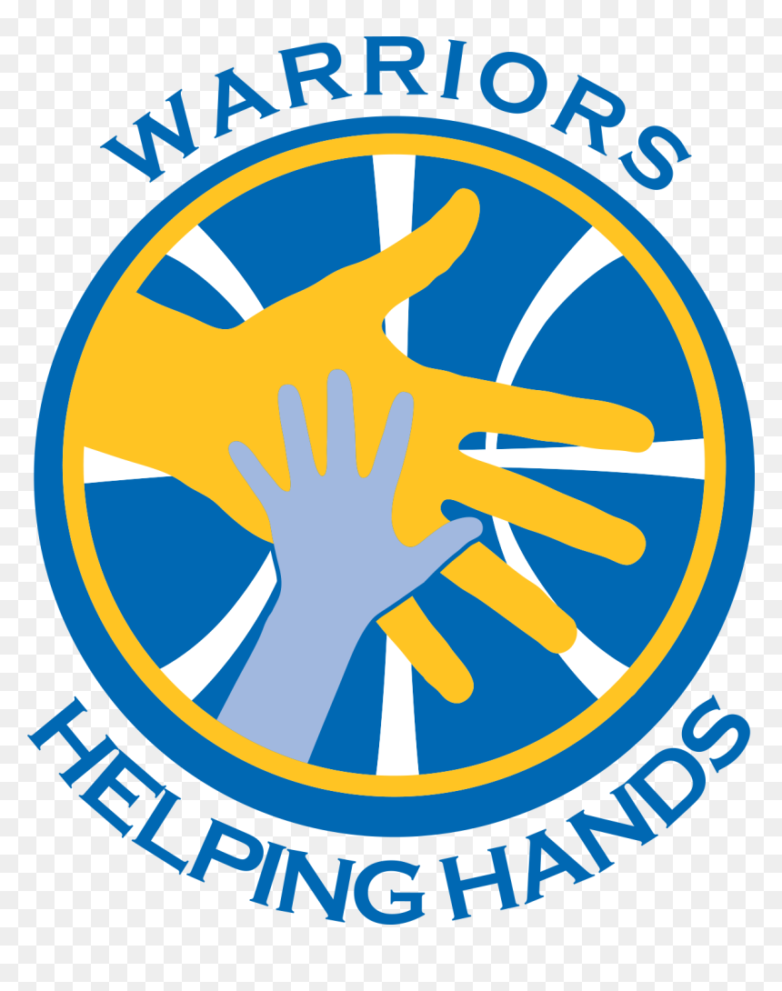 Warriors Helping Hands, HD Png Download - golden state warriors logo png