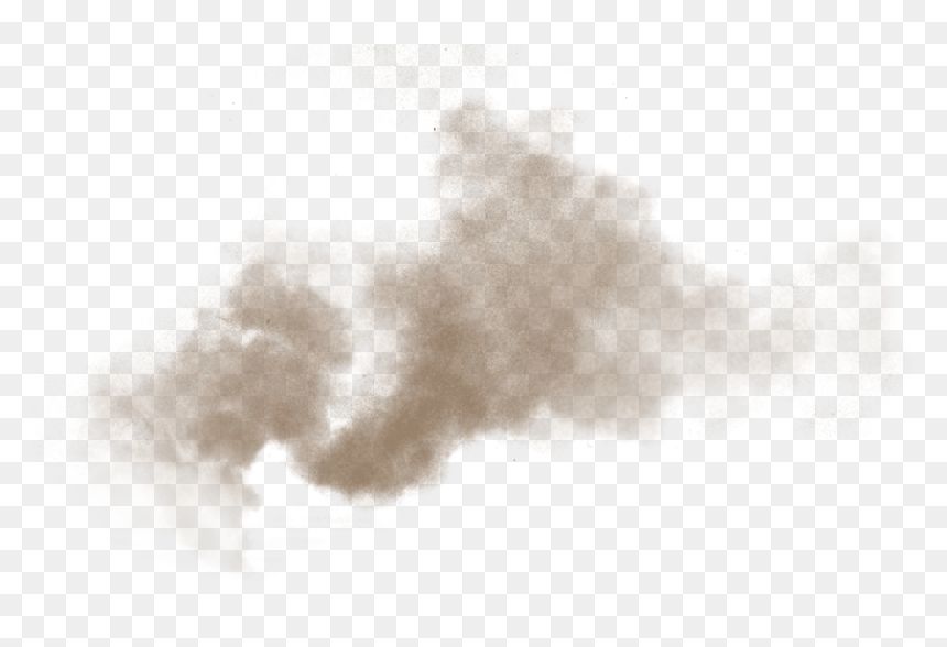 Black Smoke Effect Png, Transparent Png - dust cloud png