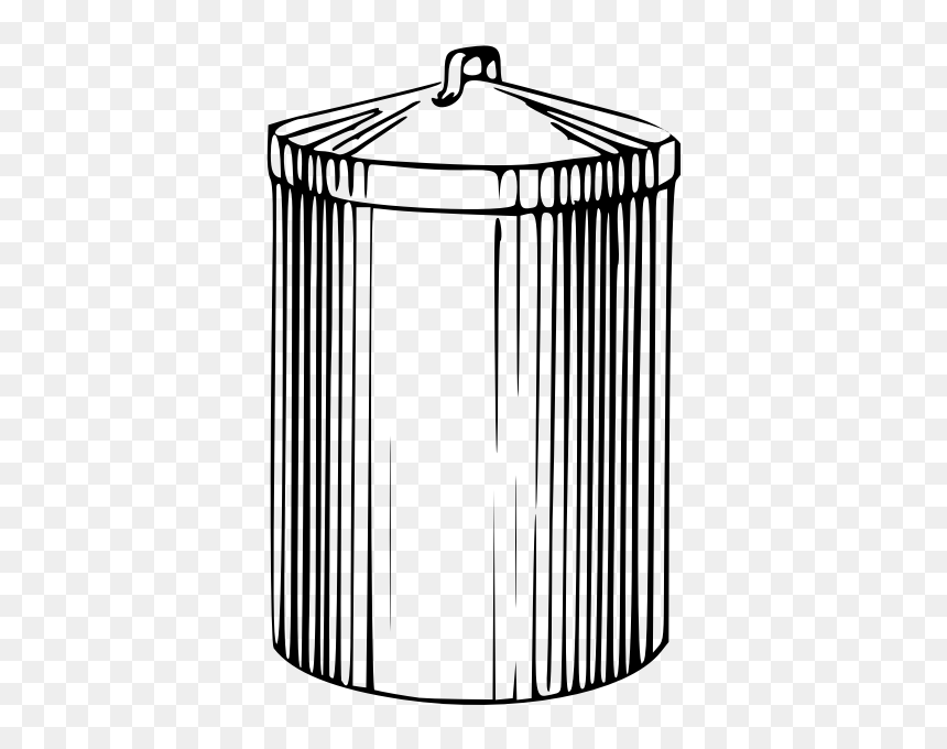 Trashcan Vector Image - Waste Container, HD Png Download - trashcan png