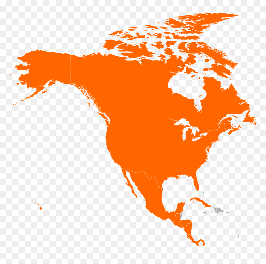 North America, HD Png Download - north america png