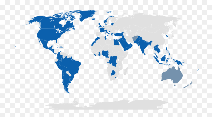 World Operators Of The M16 - Many Countries Recognize Serbia, HD Png Download - m16 png