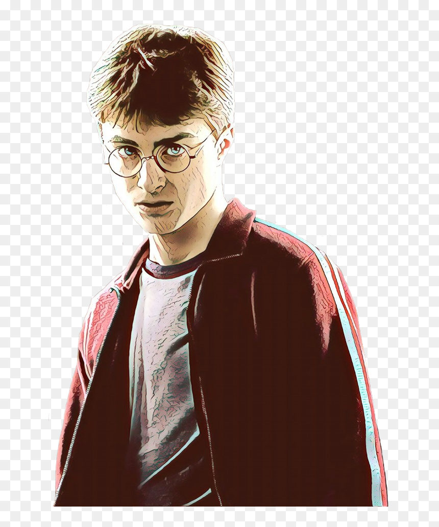 Glasses Harry Potter And The Half-blood Prince Forehead - Harry Potter And Half Blood Prince Hair, HD Png Download - harry potter glasses png